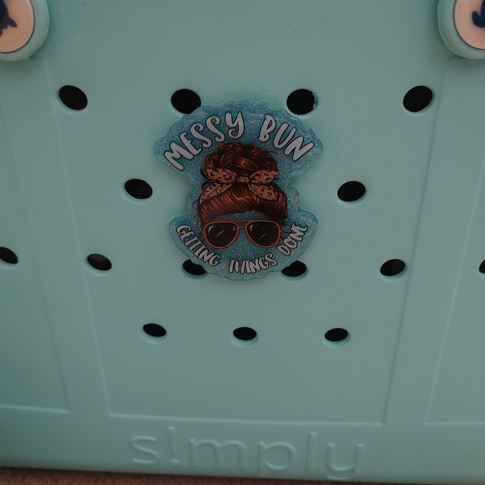 Seafoam Green Tote Bag With Cooler Insert - Picture 2 of 12
